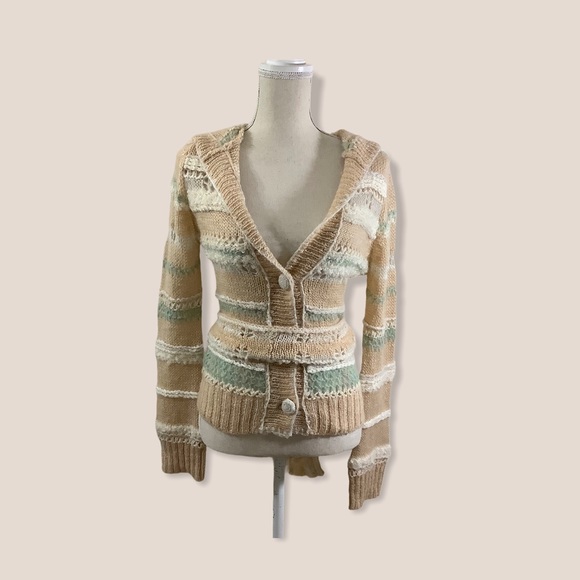 Anthropologie Sweaters - Anthro Sleeping On Snow Wool/Mohair Blend Sweater